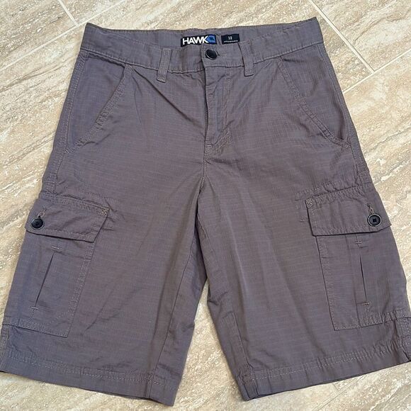 HAWK boys grey shorts- size 12 - Picture 1 of 4